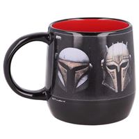 Taza Nova Star Wars The mandolorian negro