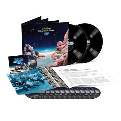 Box Set Tales From Topographic Oceans - 2 Vinilos +12 CDs + Blu