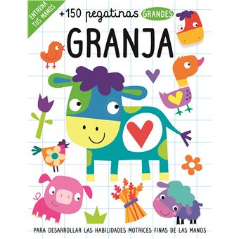 150 pegatinas granja