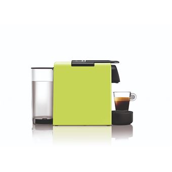 Nespresso De'Longhi Essenza Mini EN85.L - Cafetera monodosis de cápsulas  Nespresso, compacta, 19 bares, apagado automático, color lima, 1, Incluye
