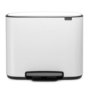 Cubo de basura Brabantia Bo Pedal 36 L Blanco