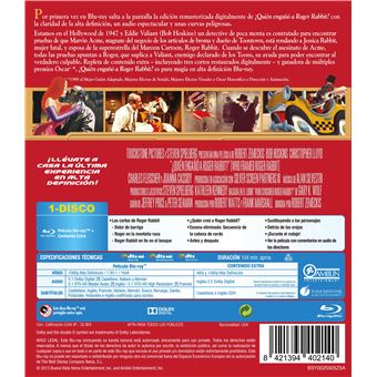 ¿Quién engañó a Roger Rabbit? (Formato Blu-Ray)