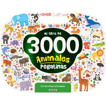 Animales-mi libro de 3000 pegatinas