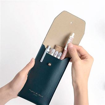 Estuche slit Iconic Peacock azul