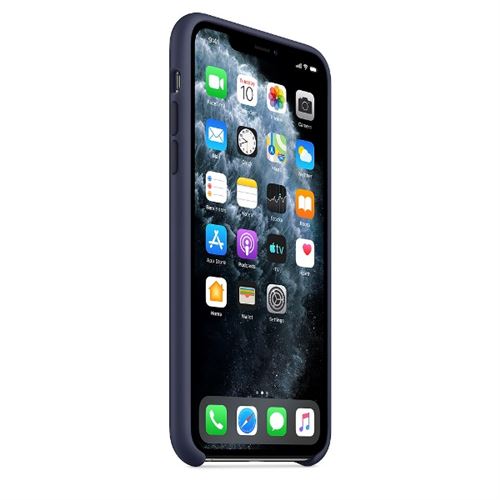 Comprar Funda Apple iPhone 11 Pro Max Silicon Azul Noche