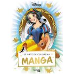 El Arte De Colorear Manga Disney