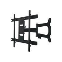 Soporte TV para pared con doble brazo Btech UltraSlim Universal Negro