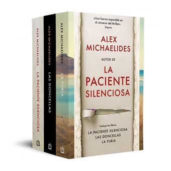 Pack Alex Michaelides-La Paciente Silenciosa+La Furia+Las Do