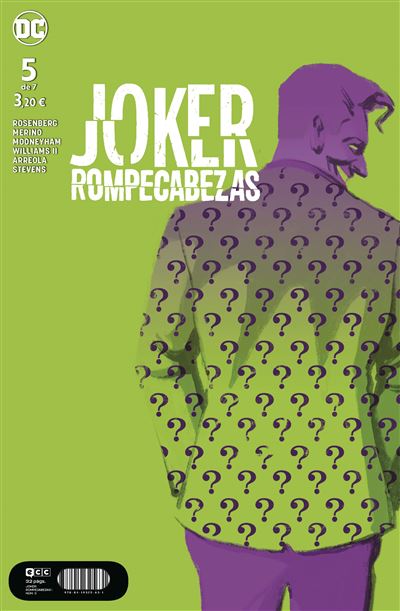 Joker: 5 de 7 Guillermo Carreras, Matthew Rosenberg -5% en libros | FNAC