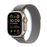 Apple Watch Ultra 2 49mm LTE  Caja de Titanio con correa Loop Trail Verde/Gris - Talla S/M
