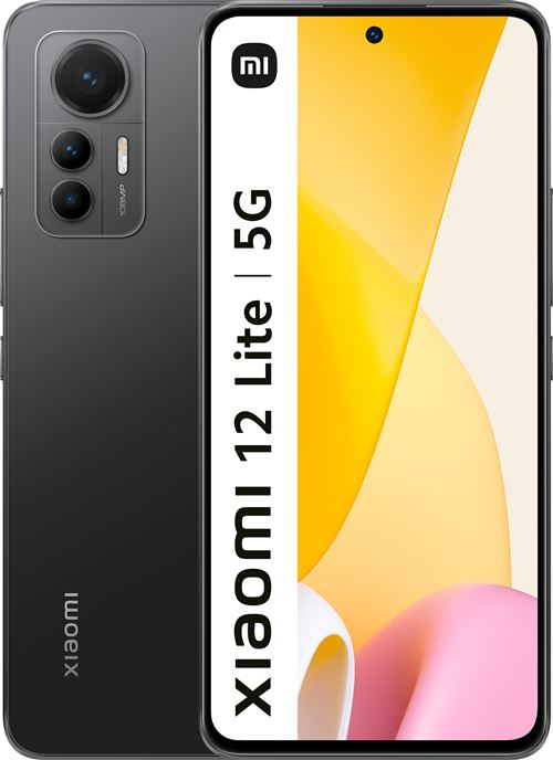 Xiaomi 12 Lite, 8G+256GB pantalla AMOLED 120 Hz negro
