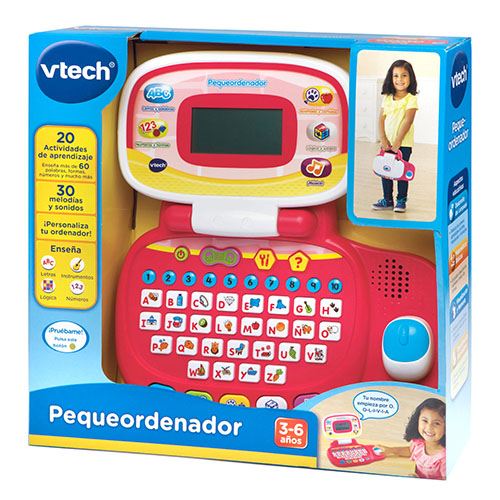 Ordenador infantil Vtech Genio Little app rosa - Juego de descubrimiento -  Comprar en Fnac