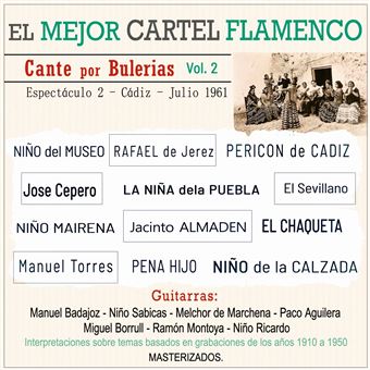 El mejor cartel flamenco bulerias 2