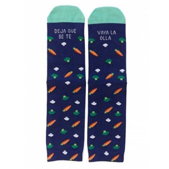 Uo Calcetines Deja que se te vaya la olla - Talla 39-42 - 1
