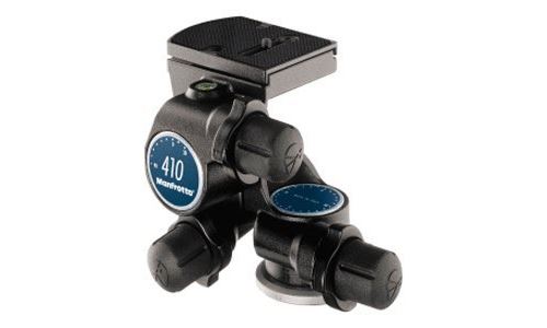 Manfrotto - Rótula De Cremallera Compacta 410 Con Zapata Rápida 410pl