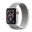 Apple Watch S4 44mm LTE Caja de aluminio en plata y correa Loop deportiva en color Nácar
