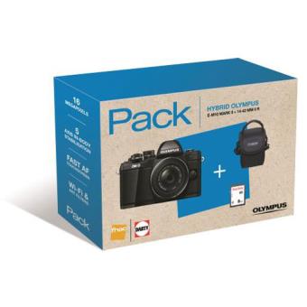Cámara EVIL Olympus OM-D E-M10 Mark II Negro +14-42 mm II R Pack