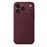 Funda de silicona Apple con MagSafe Burdeos para iPhone 18 Pro Max