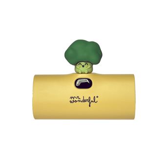 Mini Powerbank Mr Wonderful 5000mAh Brócoli