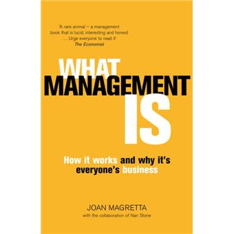 What Management Is - 1