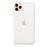 Funda de silicona Apple Blanco para iPhone 11 Pro Max