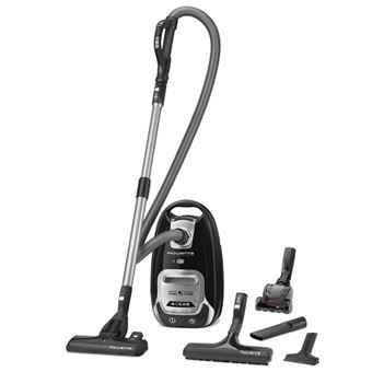 Aspirador con bolsa Rowenta Silence Force 4A Negro