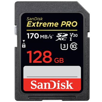 Tarjeta de memoria Sandisk Extreme Pro 128GB