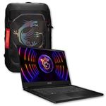 Portátil gaming MSI Stealth 15 A13VF Intel Core i7-13620H, 16GB RAM, 1TB SSD, NVIDIA GeForce RTX 4060, Windows 11, 15,6'' Full HD + Mochila
