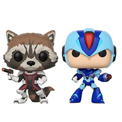 Figura Funko Marvel Vs Capcom - Rocket Vs Megam X