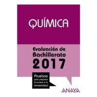 Química - Evaluación de Bachillerato 2017