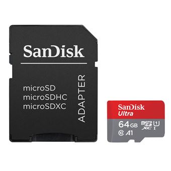 Tarjeta de memoria MicroSDXC Sandisk Ultra 64GB 140MB