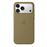 Funda de silicona Apple con MagSafe Verde oliva para iPhone 18 Pro Max
