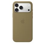 Funda de silicona Apple con MagSafe Verde oliva para iPhone 18 Pro Max