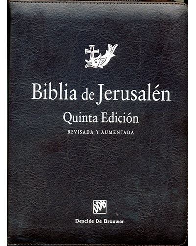 Desclee De Brouwer Biblia De Jerusalén - Manual Con Cremallera