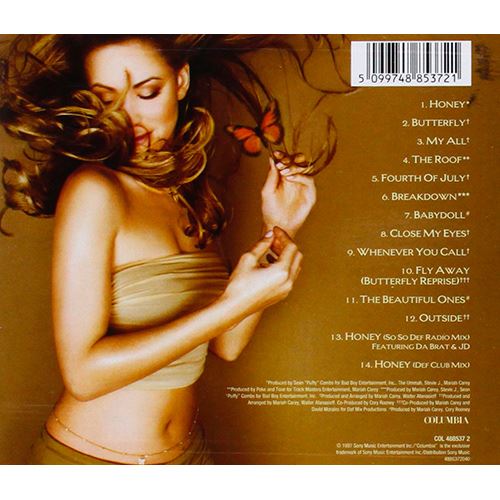 Butterfly - CD - Mariah Carey - Disco | Fnac