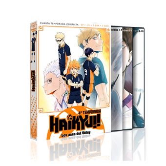 Haikyu!! Los Ases del Vóley Temporada 4 Episodios 1 a 25 + 5 OVA - DVD