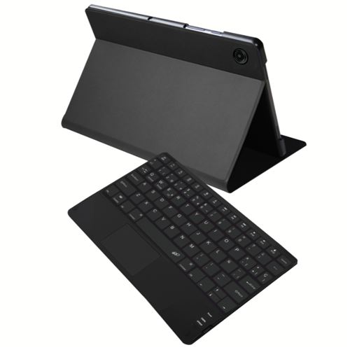 Funda Con Teclado Silverht Negro Para Samsung Galaxy Tab A11+