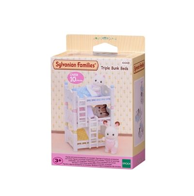 Set de literas triples Sylvanial Families