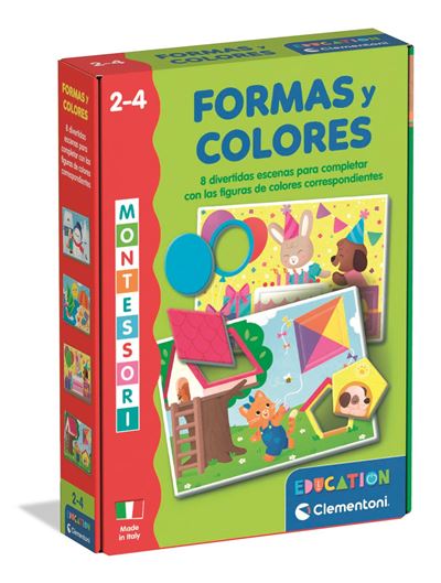 Montessori formas y colores