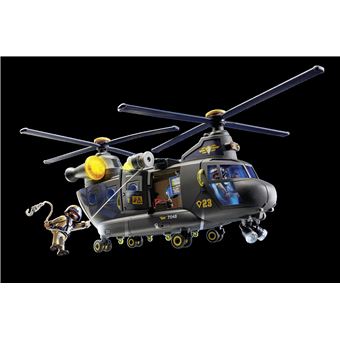 Playmobil 71149 City Action Fuerzas Especiales Helic ptero Banana