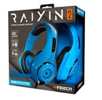 Auriculares Gaming New Raiyin 2.0 Azules Ps4