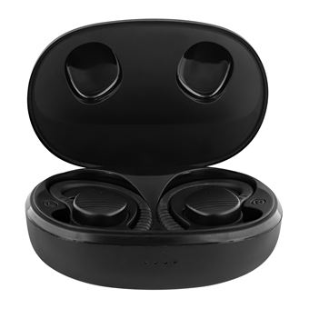 Auriculares inalámbricos Bluetooth 5.0 Single TnB color negro en