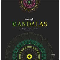 Arteterapia. Mandalas. 12 dibujos rasca y descubre hachette heroes