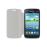 Samsung Flip cover Funda Galaxy Core blanca_1