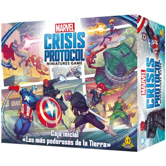 Marvel Crisis Protocol: Caja inicial Los más poderosos de la Tierra - juego de mesa - 1