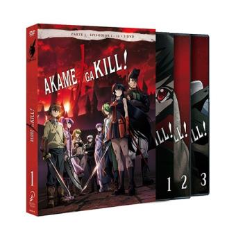 Akame Ga Kill - Parte 1 Ep  1-12 - DVD - 1