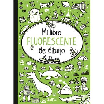 Mi libro fluorescente para dibujar - Verde - 1