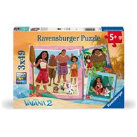 Puzzle Ravensburge Disney Vaiana 2 3 x 49 Pzs