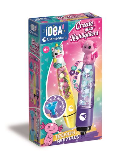 Create your highlighter trendy animals