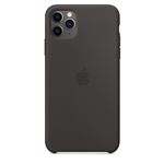 Funda de silicona Apple Negro para iPhone 11 Pro Max
